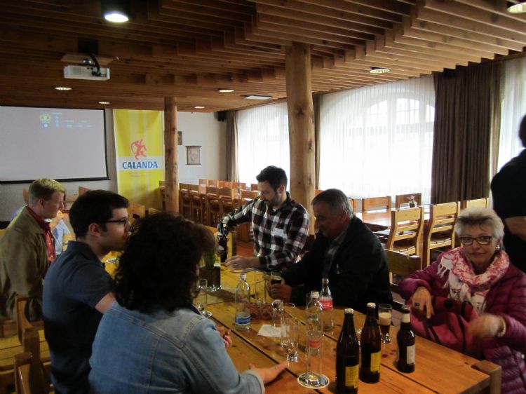 Besuch Calanda Brauerei Chur: vom 5. April 2016
