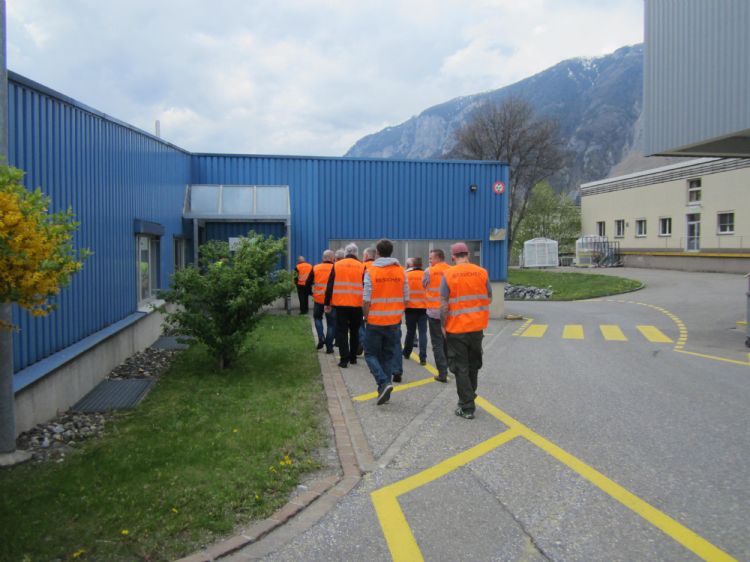 Besuch Calanda Brauerei in Chur: vom 13. April 2016