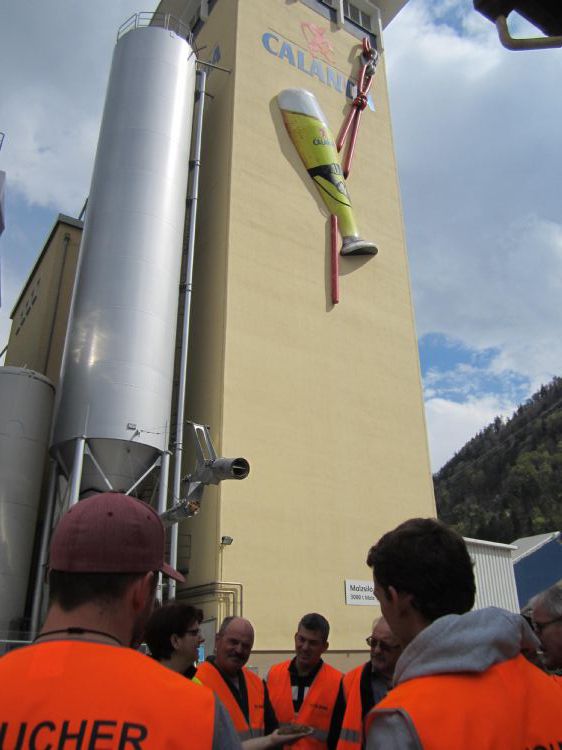 Besuch Calanda Brauerei Chur: vom 05. April 2016