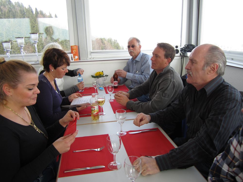 Besuch der Schanze in Einsiedeln: vom 26. März 2014