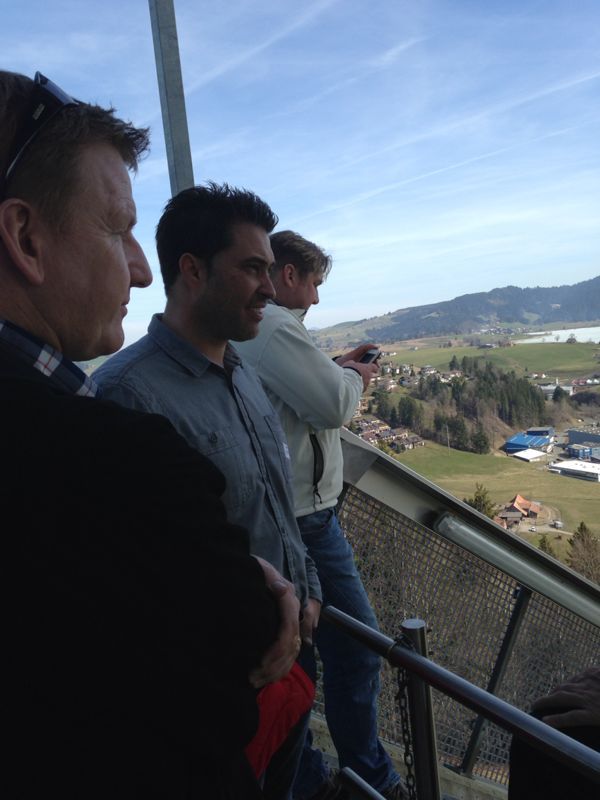 Besuch der Schanzen Einsiedeln: vom 18. März 2014