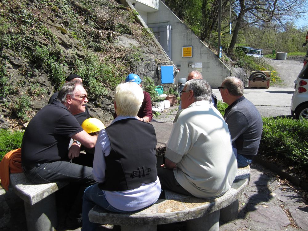 Besuch Versuchs-Stollen Hagerbach: vom 24. April 2013