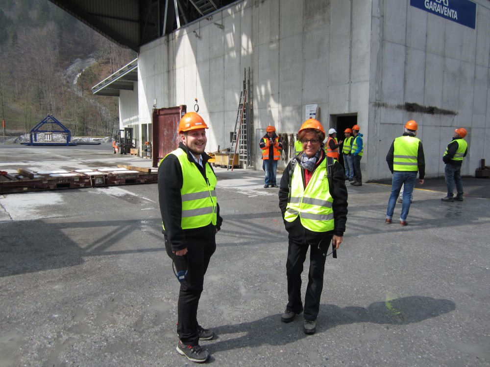 Besuch Grossprojekt Pumpspeicherwerk Linth-Limmern : 6. April 2017